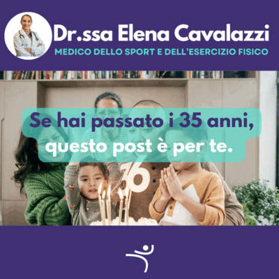 Se hai passato i 35 anni, questo post è per te.