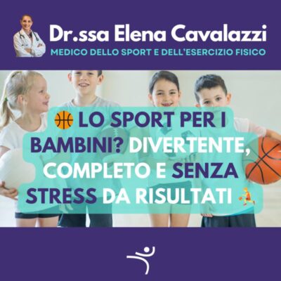 Lo Sport per i bambini? Divertente, completo e senza stress da risultati