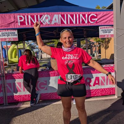 Elca Vitae alla Pink RAnning per dire NO alla violenza di genere